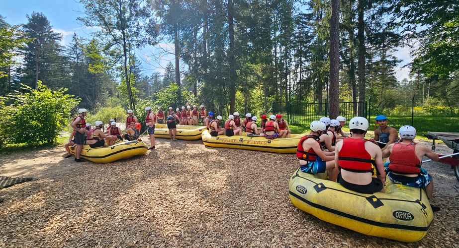 Raften in Slovenie optioneel Raften in Slovenie optioneel